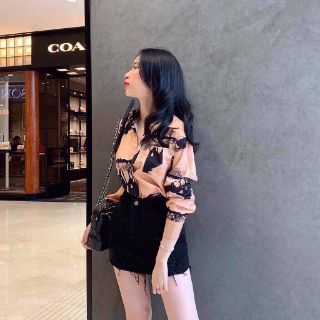 Quần váy Jean thun body (có cận vải)