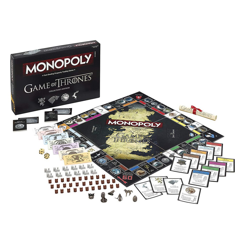 Cờ Tỷ Phú Monopoly: Game Of Thrones Board Game - Trò Chơi Tài Chính Kinh Điển