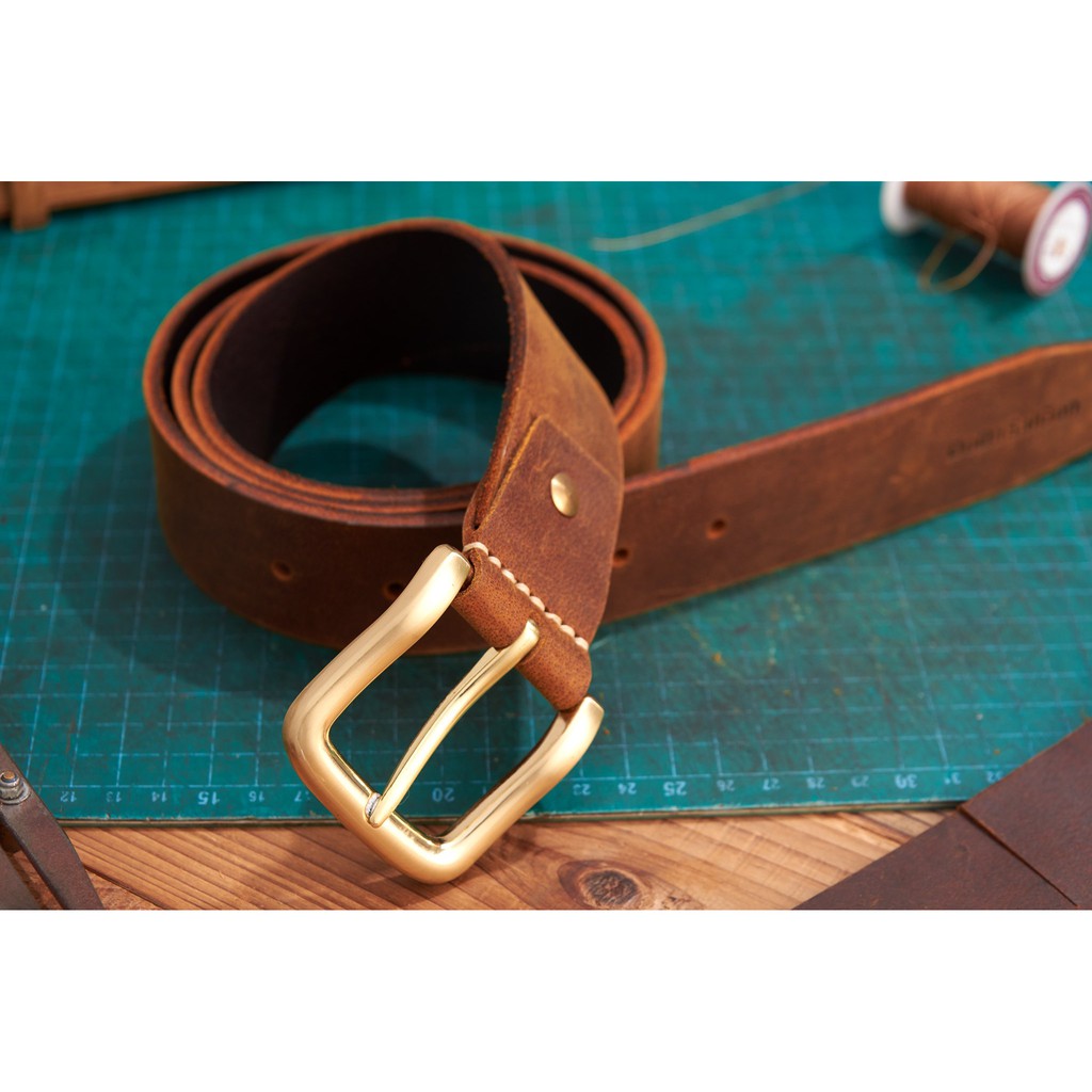 Thăt lưng nam da bò SÁP cao cấp, da thật 100% TL35