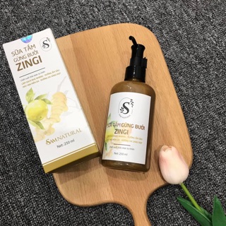 Sam Natural Sữa tắm gừng bưởi Zingi