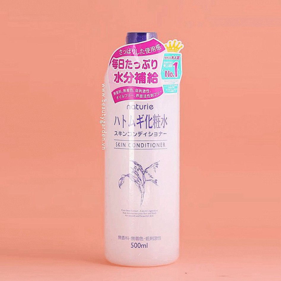 Lotion dưỡng ẩm Naturie Hatomugi Skin Conditioner Chai 500ml XZ