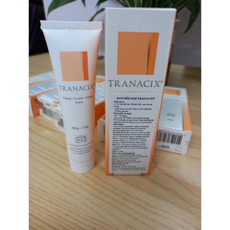 Kem hỗ trợ giảm nám tàn nhang- Tranacix Cream( Tranexamic Acid 3%) 30g