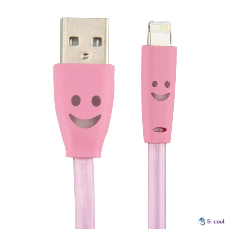 Dây cáp sạc dữ liệu USB có đèn LED cho điện thoại iPhone 6 / 6 Plus / 5 / 5S