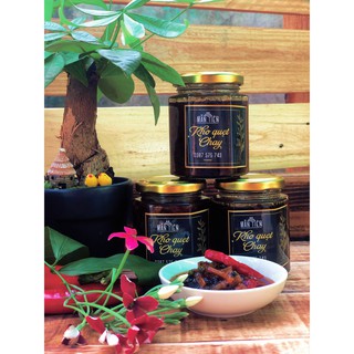 Kho quẹt nấm chay Mẫn tiên 200gr hũ thủy tinh tiện lợi