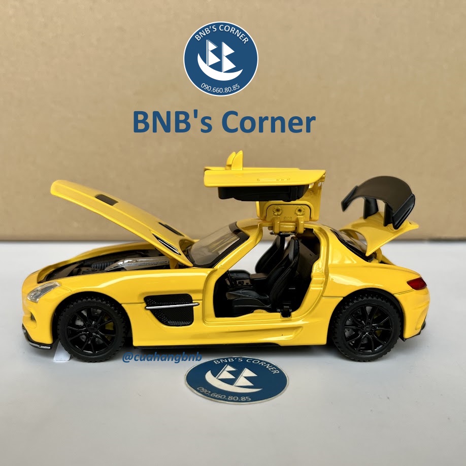 Mô hình xe 1:32 Mercedes SLS hãng JIAYE