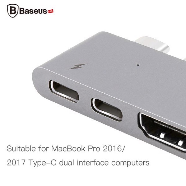 Bộ Hub chuyển đổi Baseus 5 trong 1 dành cho Macbook Pro