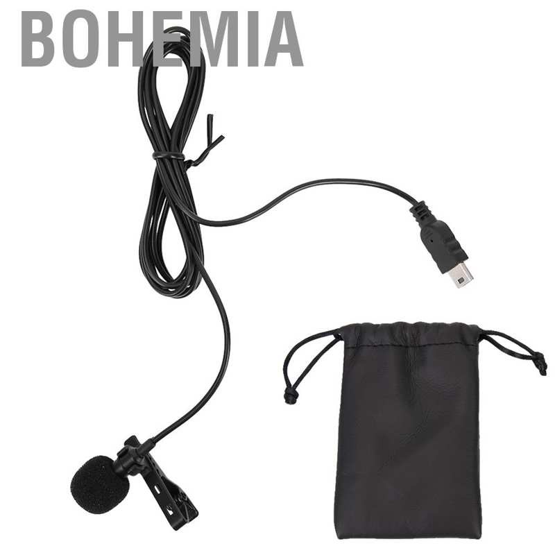 NEW Mic Thu Âm Cổng Usb Bohemia Cho Gopro Hero 3 / 3 + / 4 Camera