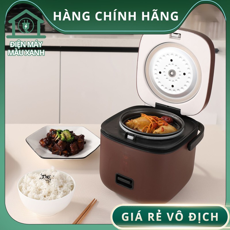 [HÀNG CHÍNH HÃNG] Nồi Cơm Điện Đa Năng Mini JIASHI 1,2L Hàng Nội Địa Cao Cấp (Nấu Cháo, Chưng, Hấp, Luộc...) | BigBuy360 - bigbuy360.vn