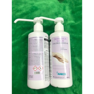 Dung dịch rửa tay ướt anios Dermanios 4% (Nước rửa tay phẫu thuật)