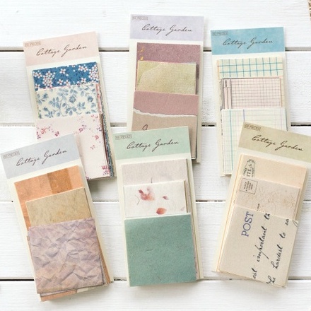 Giấy Nền - Khu Vườn 60 Tờ Giấy Decor Phong Cách Vintage Trang Trí Bullet Journals Và Các Sản Phẩm DIY