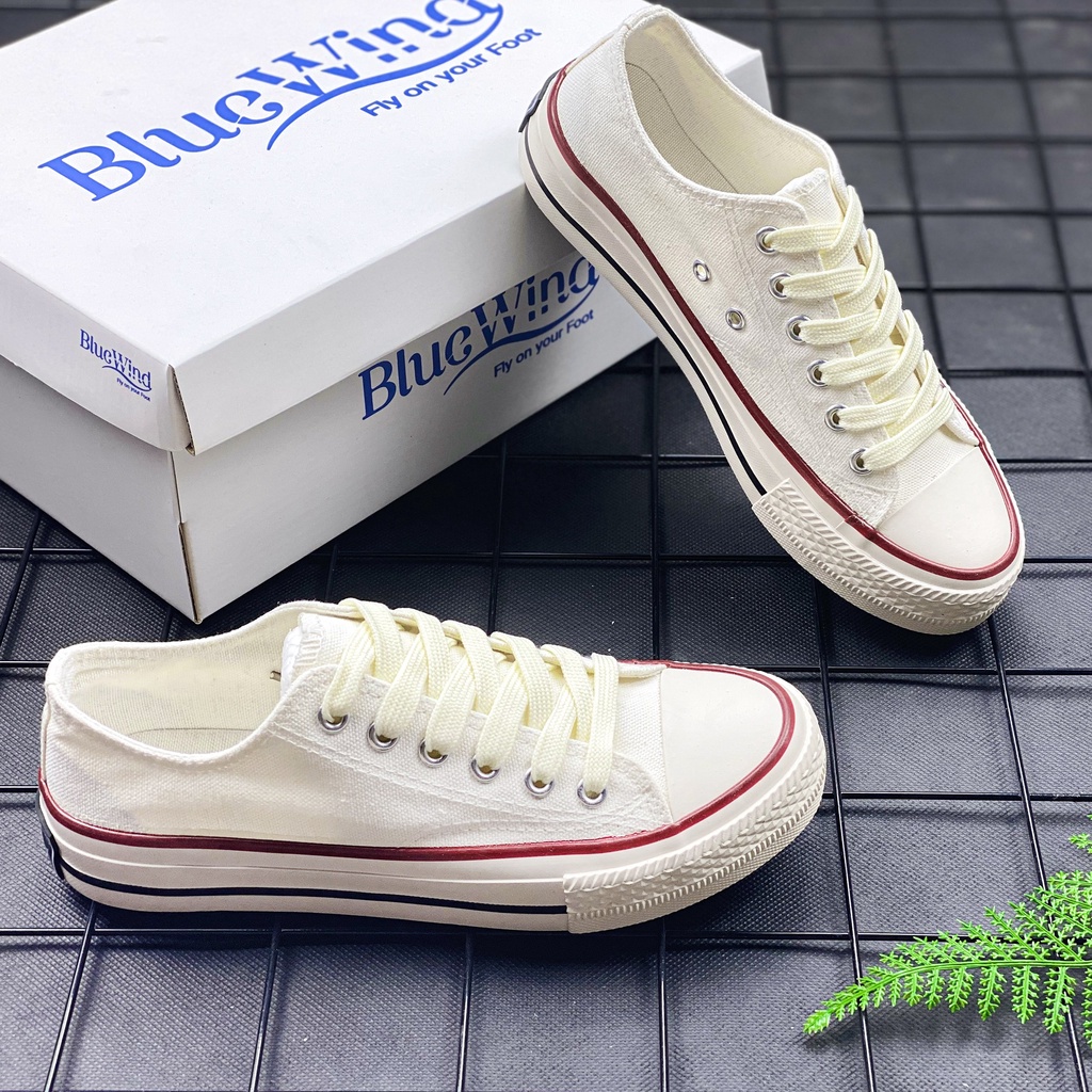 Giày Sneaker Vải Canvas Nữ BLUEWIND 68785