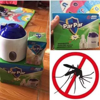 MÁY ĐUỔI MUỖI PARPAR ( tặng kèm lọ tinh dầu đuổi muỗi)