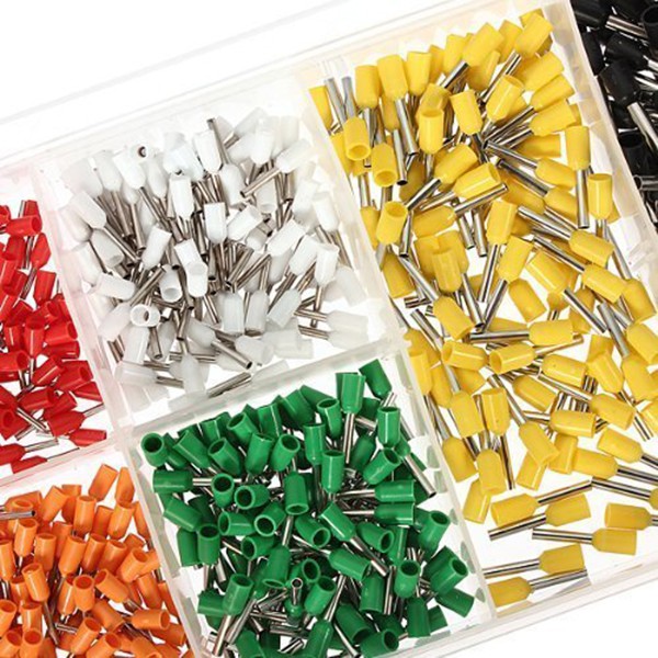 Set 800 đầu nối kẹp dây điện cách điện tiện dụng