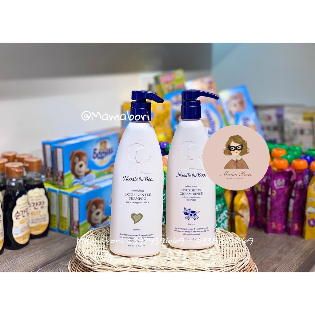 Sữa tắm gội Noodle & Boo Newborn 2in1 , Dầu Xả & Dầu Gội Noodle & Boo cho bé