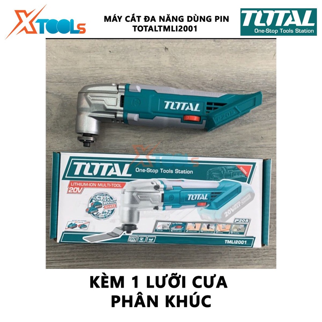 Máy cắt đa năng dùng pin Total TMLI2001 máy cắt cầm tay 20V 5000-20000v/p 2kg chính hãng tại [XTOOLs][XSAFE]