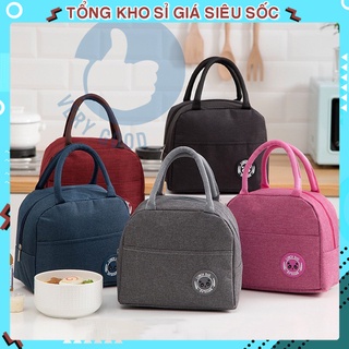 Túi giữ nhiệt đựng hộp cơm đồ ăn giao hàng có khóa kéo 3 lớp giữ nhiệt kiểu xuất nhật dày dặn nhiều kích cỡ dieuphan