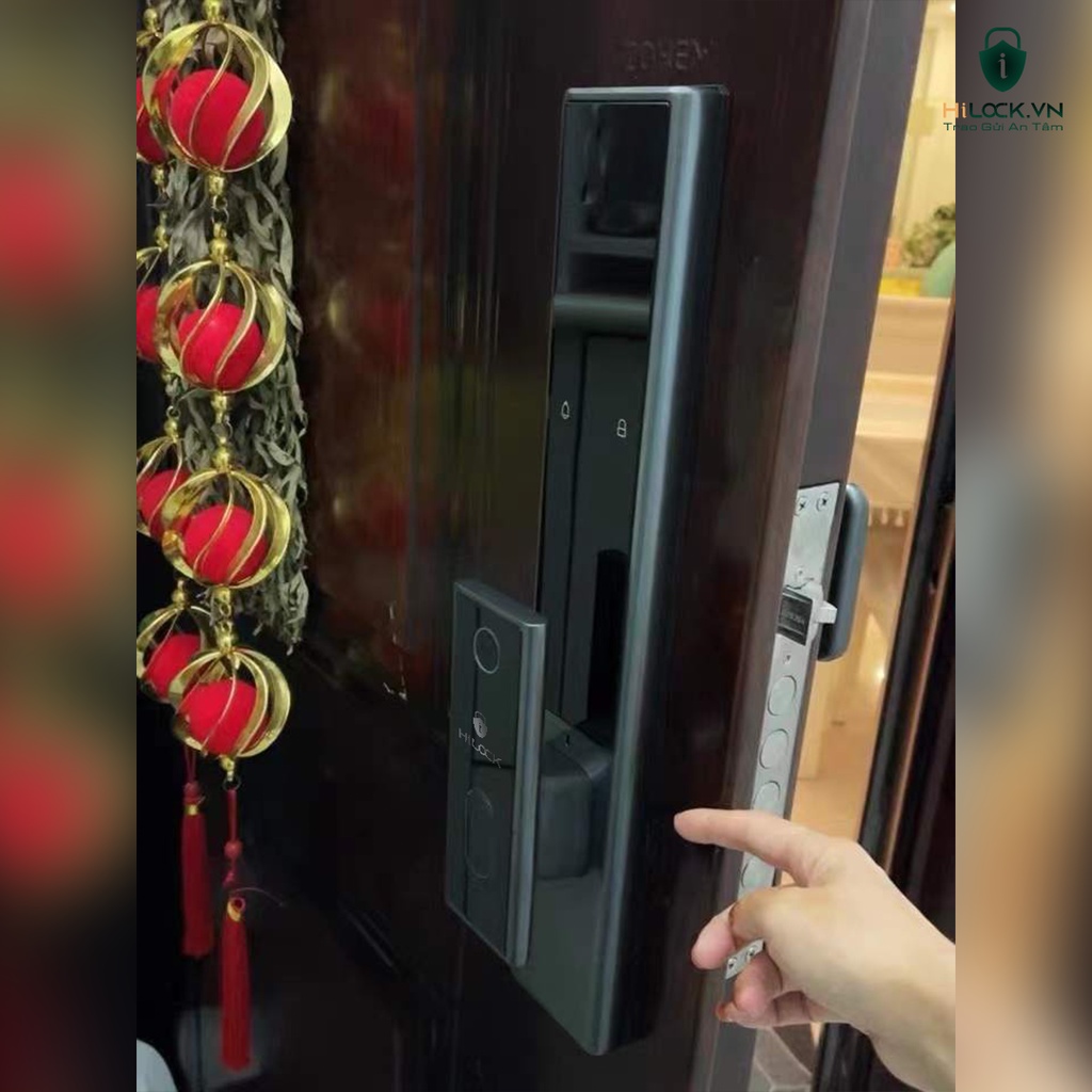 Khóa cửa vân tay tự động ProLok PL07C PL07B Luxury, chuông hình ảnh, mở từ xa qua internet