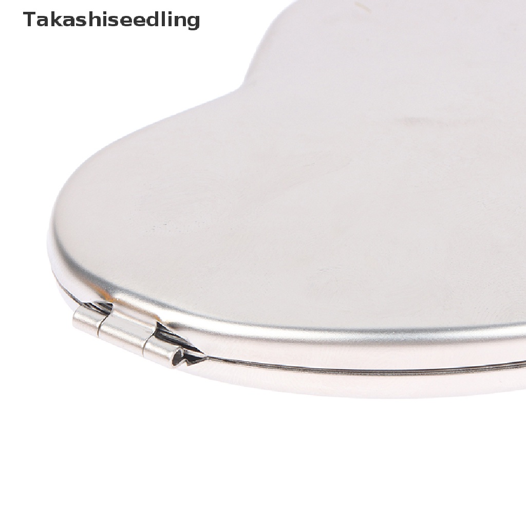 (Takashiseedling) Gương Trang Điểm Tròn Nhỏ Gọn Bỏ Túi Đựng Mỹ Phẩm Bán Chạy