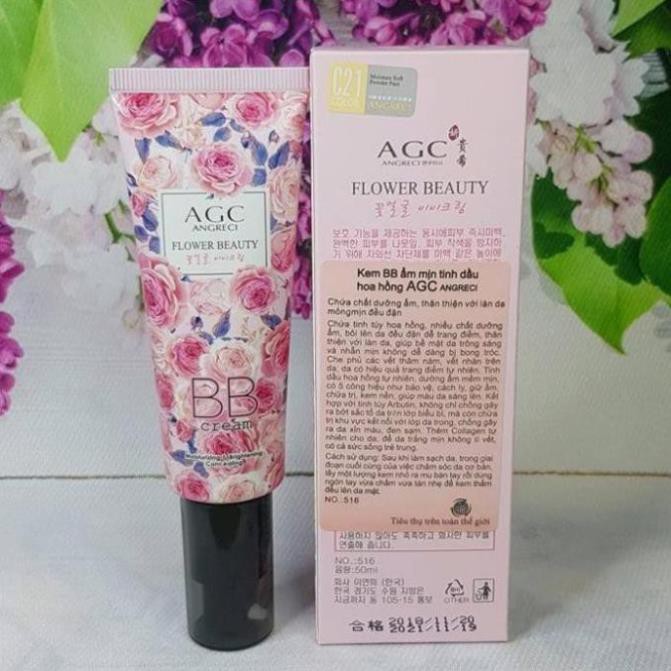 Kem Lót Che Khuyết Điểm Tinh Chất Hoa Hồng AGC ANGRECI FLOWER BEAUTY | BigBuy360 - bigbuy360.vn