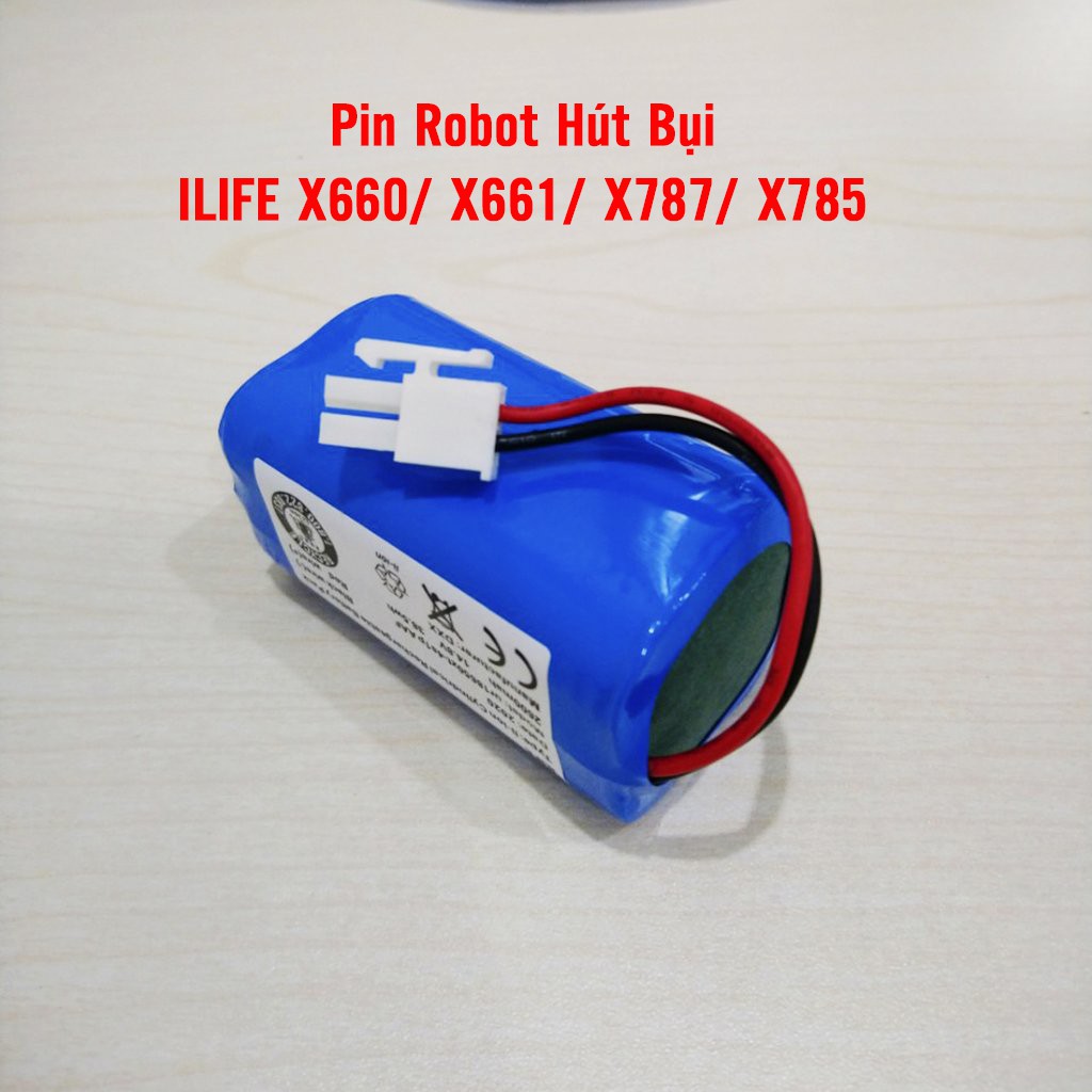 Pin robot hút bụi ILIFE X660/ X661/ X787/ X785