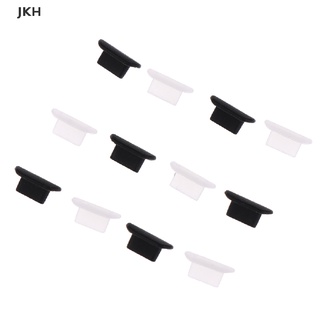 JKH 10pc Dustproof Cover Cap Jack USB Port Anti-dust Plug For Lightning Charger Port @#jkh