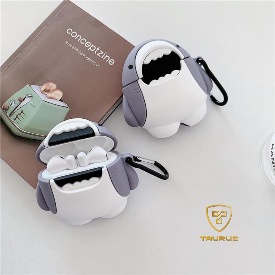 Hộp Airpod Cá Mập dành cho Airpods 1/2/PRO