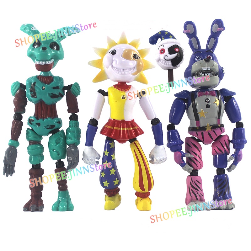 Jinn Bộ 8 Mô Hình Nhân Vật Game Five Nights At Freddy's