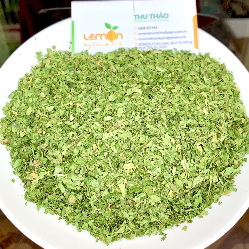 [100g-500g] Lá Parsley/ lá ngò tây/ lá mùi tây khô cắt nhuyễn 4-6mm dùng cho món cá, salad, hầm, nướng, súp, nước sốt