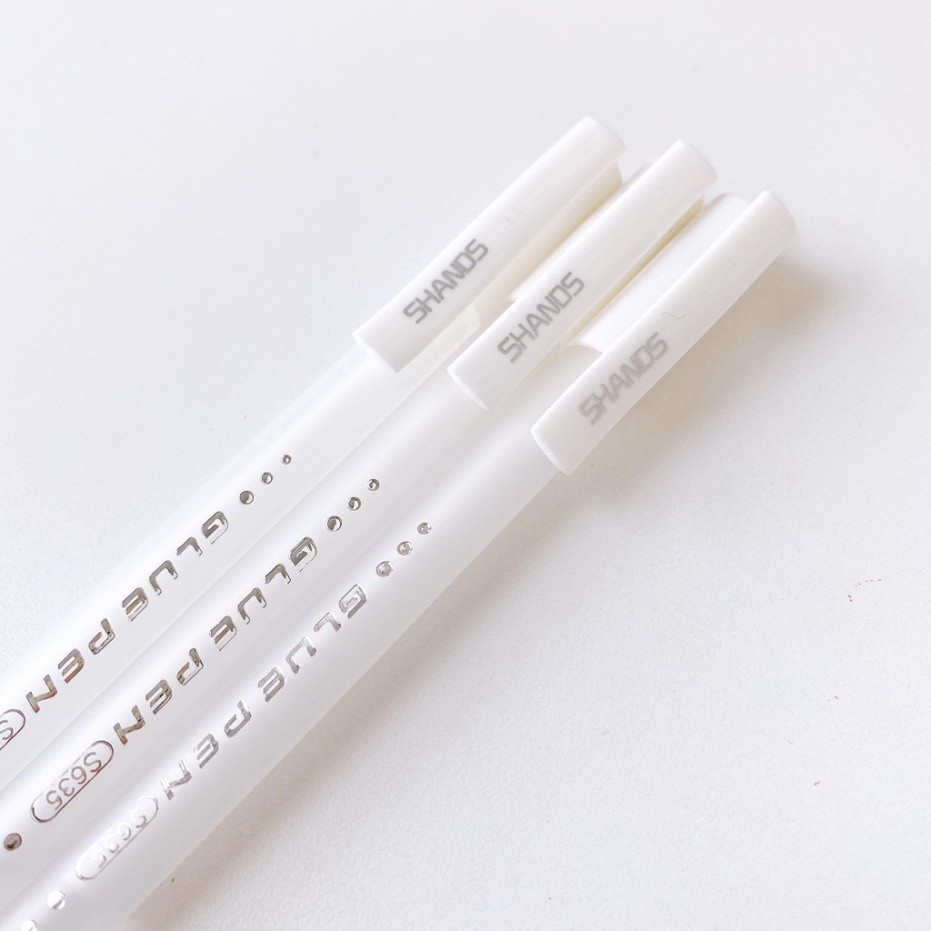 [Có sẵn] Bút Keo Dán Với Nhiều Màu Sắc Độc Đáo Bút Chấm Keo Làm Đồ Thủ Công, Dán Giấy Ghi Chú -  Hidari