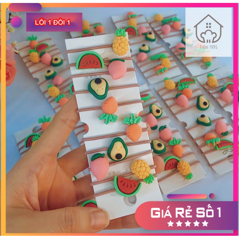 Dây Buộc Tóc Hoạt Hình Dễ Thương (Giao Ngẫu Nhiên)