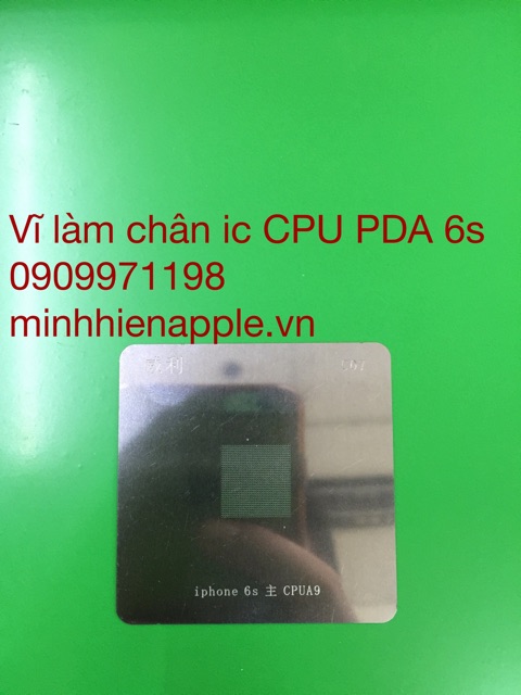 Vĩ làm chân PDA iphone A5 6 7 8 9 10 11