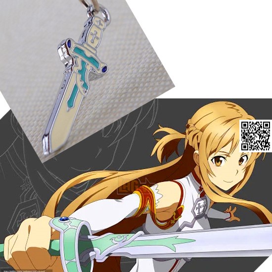 1728 Dây truyền World Art Onine Sao Kirito và Asuna Elucidator Dark Repulser Lambent Light