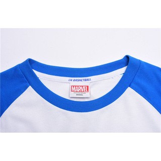 Áo Lining cổ tròn trắng xanh