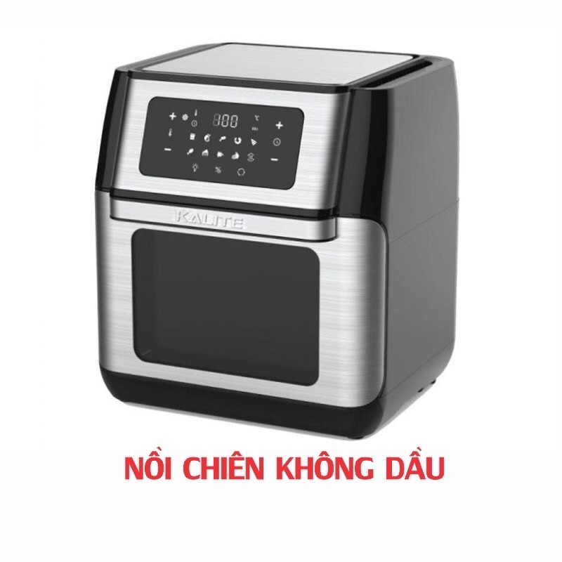 Nồi Chiên Không Dầu Kalite Q10-  Món ăn được hạn chế tối đa lượng dầu vào cơ thể