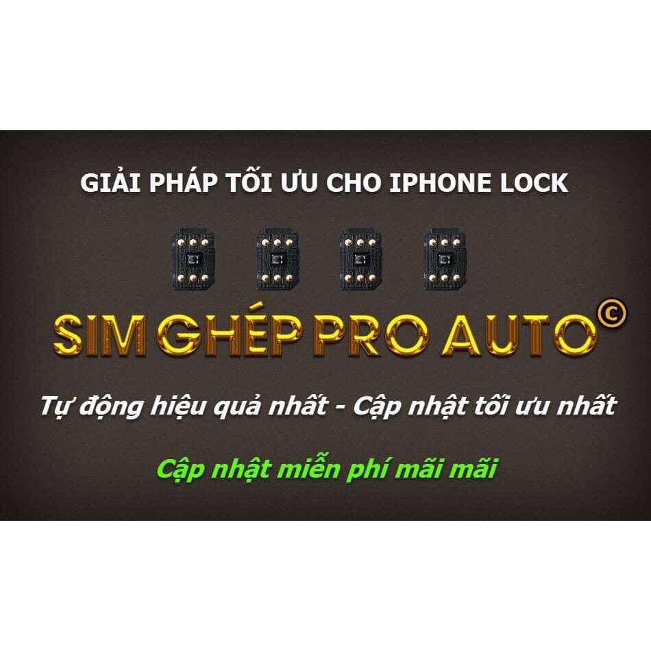 Sim Ghép Pro Auto THẦN THÁNH
