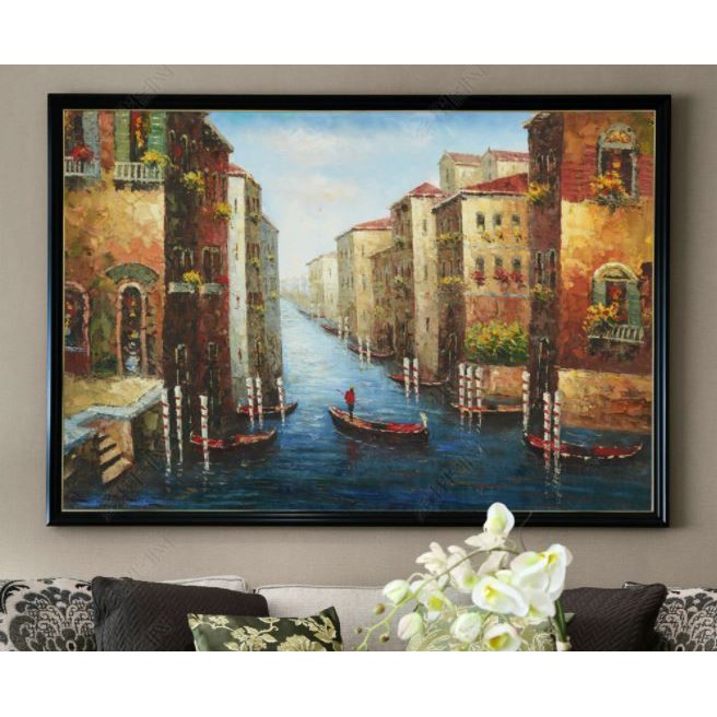 TRANH TREO TƯỜNG CANVAS  CỠ ĐẠI - GIÁ RẺ KÈM KHUNG -PHONG CÁCH BẮC ÂU TRỪU TƯỢNG- MELYHOME