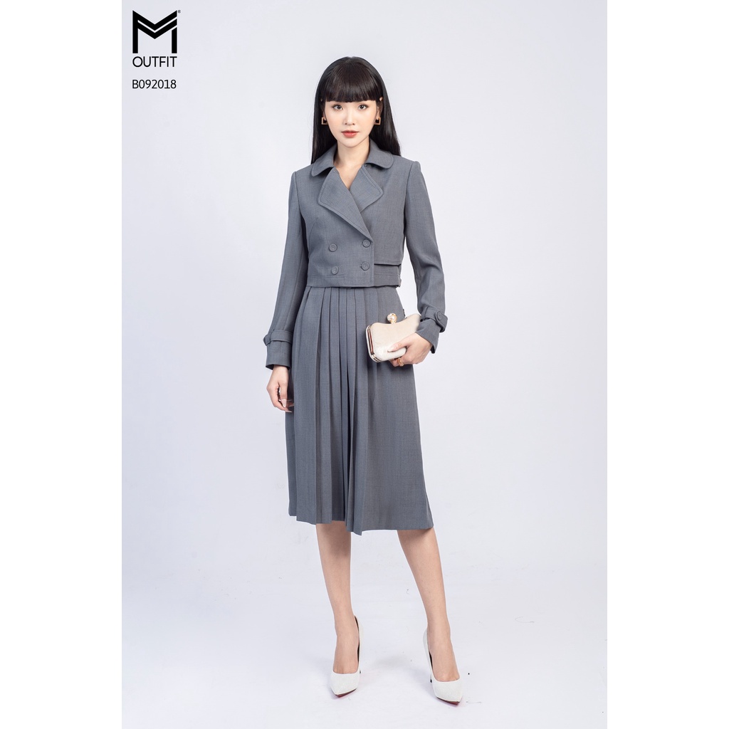 Bộ Vest kèm chân váy MMOutfit B092018