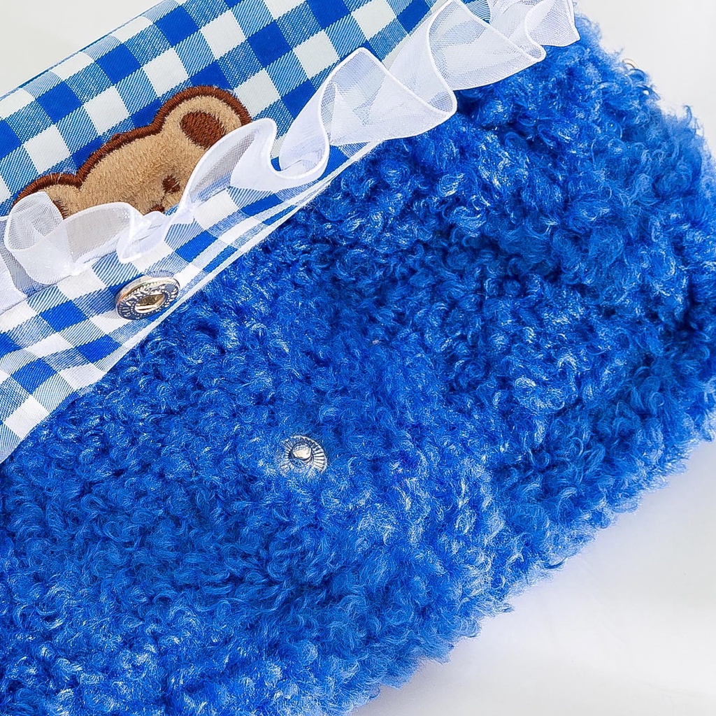 Túi Đựng Bút Đa Năng Hình Gấu Bông Dễ Thương