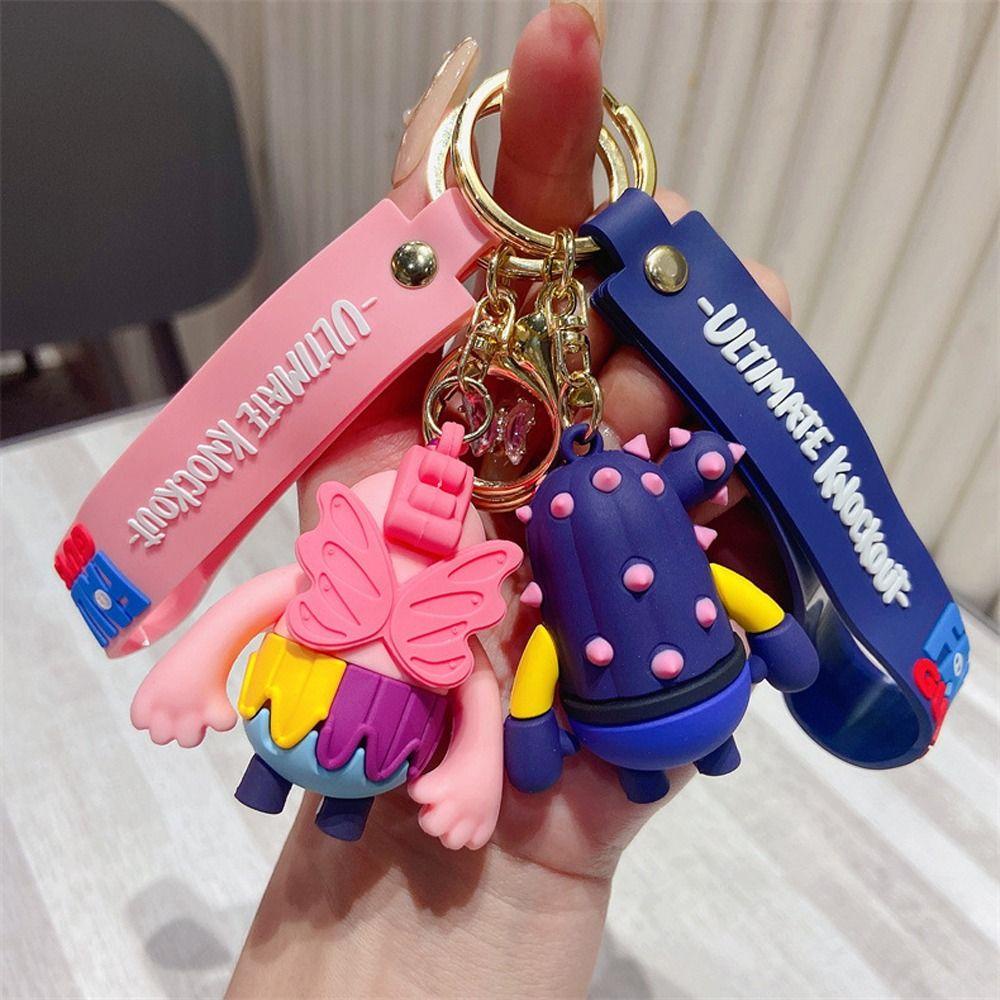Móc Khóa Hình Búp Bê Hoạt Hình PEWANY Fall Guys Đáng Yêu