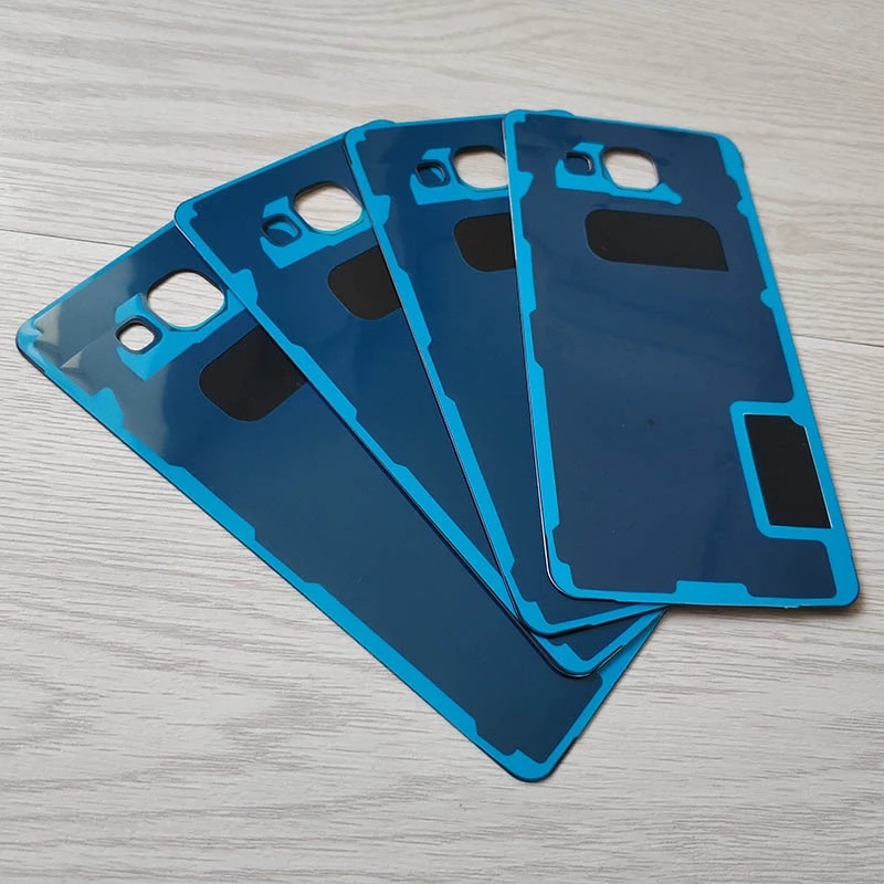 Ốp Lưng Kính + Miếng Dán Bảo Vệ Pin Cho Điện Thoại Samsung A3 A310 A5 A510 A7 A710 A9 A910 2016