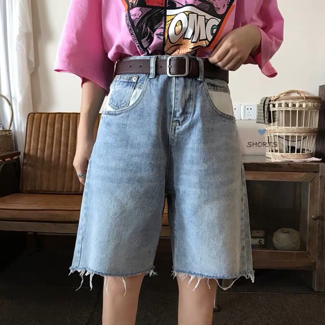 Quần Jeans Ngố Unisex