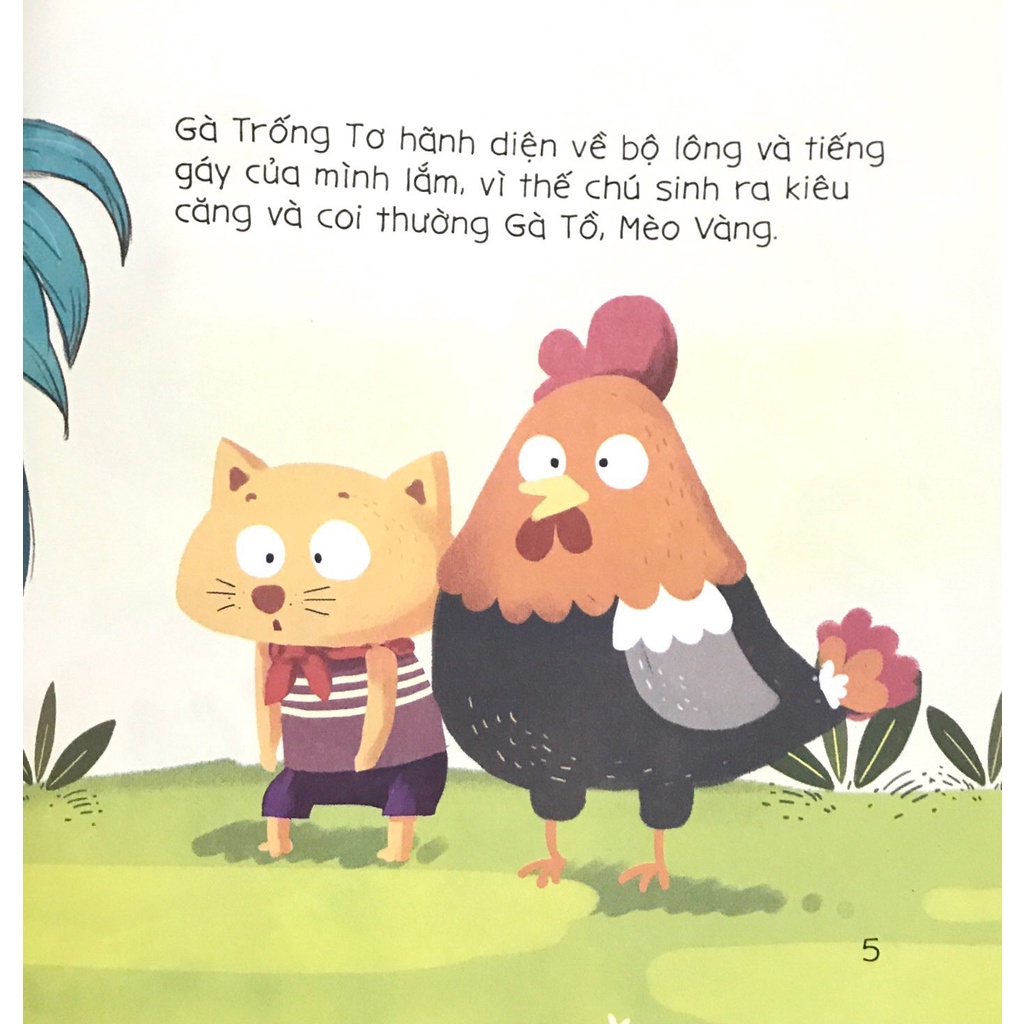 Sách - Bé Tập Kể Chuyện - Chú Gà Trống Kiêu Căng