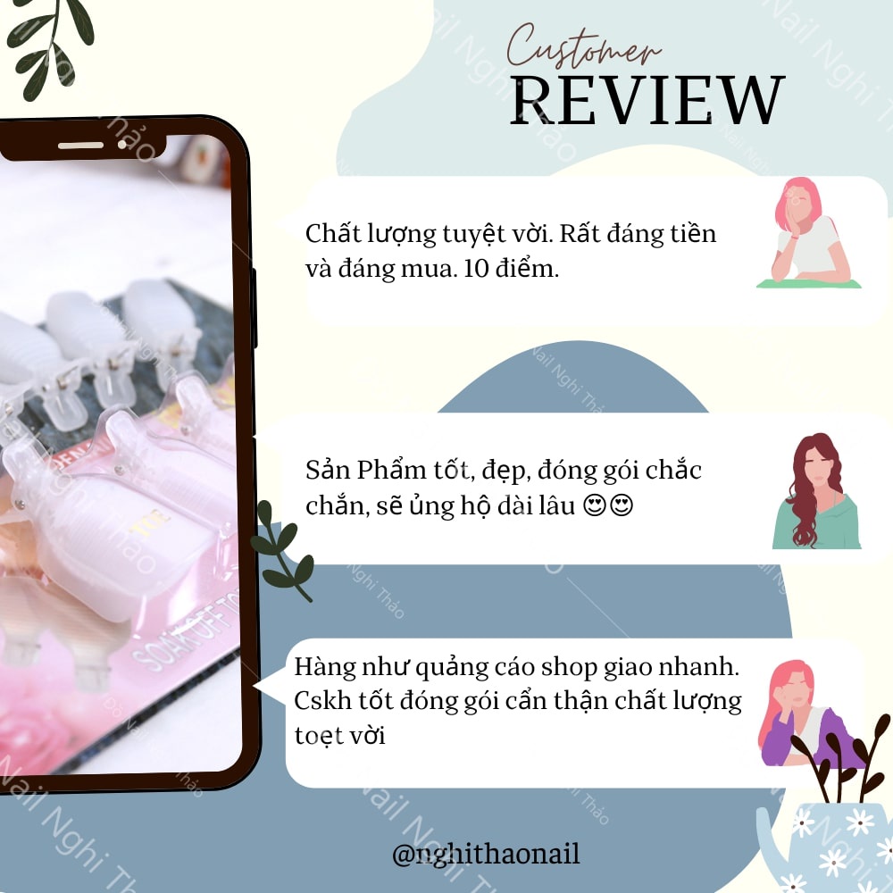 Kẹp ủ phá gel móng chân set 5 cái