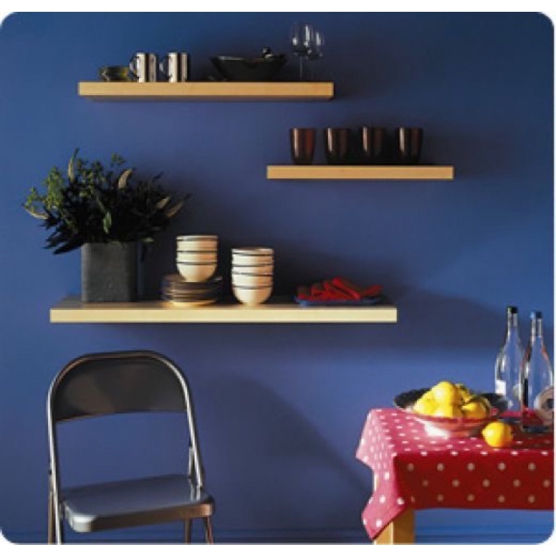 Kệ thanh ngang kệ gỗ MDF treo tường giá xuất xưởng giá 1 thanh tặng kèm vít âm tường rộng 15cm dày 17mm