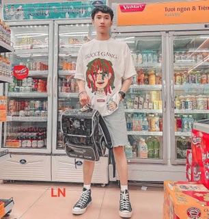 Áo phông G C tóc xù LN11