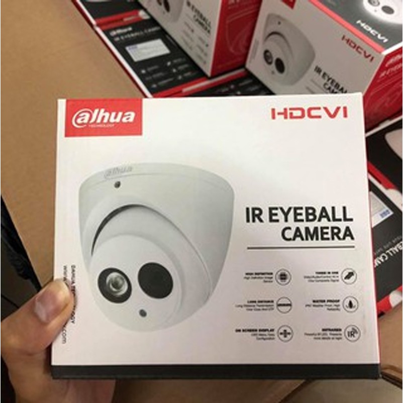 CAMERA CVI DAHUA HDW - 1200EMP-A 1080P 2MB ( TÍCH HỢP SẴN MIC ) [ 1200SP 1200MP 1200TP ] - CHÍNH HÃNG DAHUA DSS BH24TH