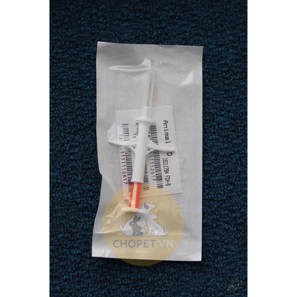 Microchip định danh, bảo hành trọn đời cho thú cưng