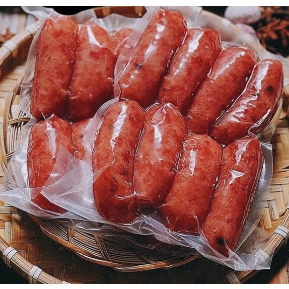 1kg Lạp Xưởng Long An 85-90% Nạc