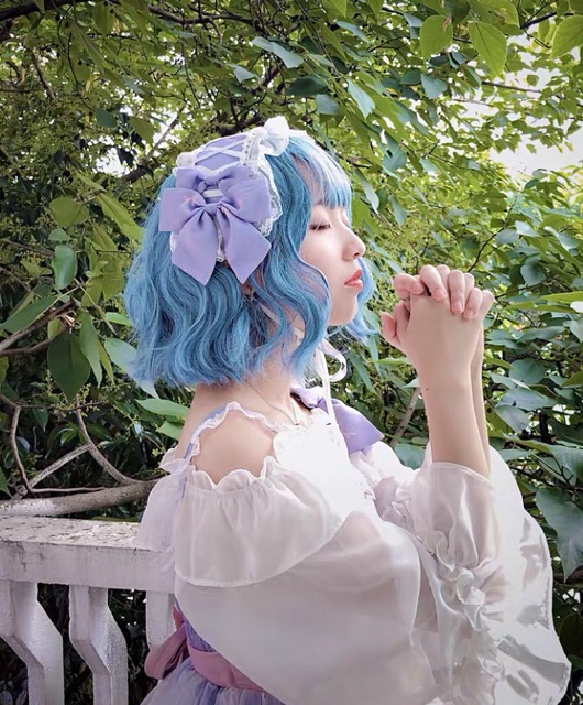 Đầm LOLITA Cat babydoll purple chính hãng