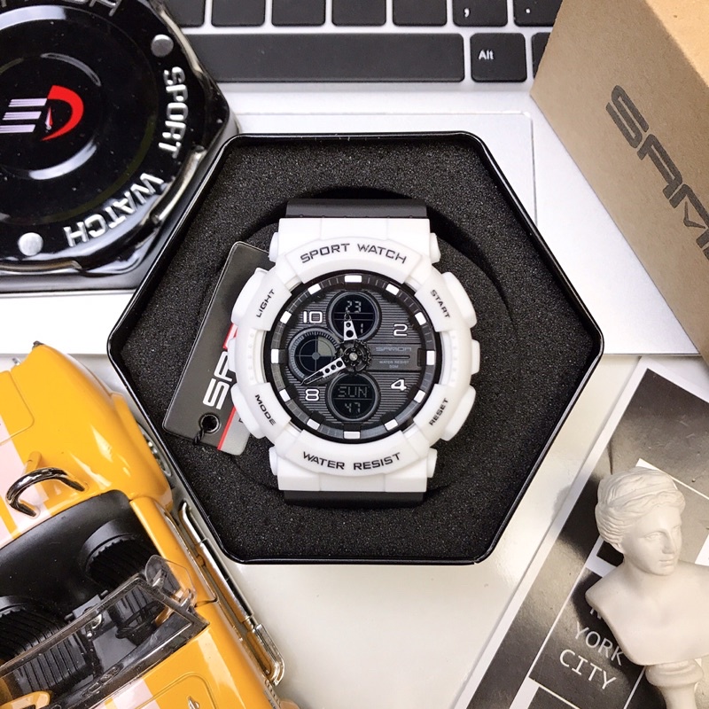 Đồng hồ Nam thể thao Sanda 6027 unisex full box chính hãng